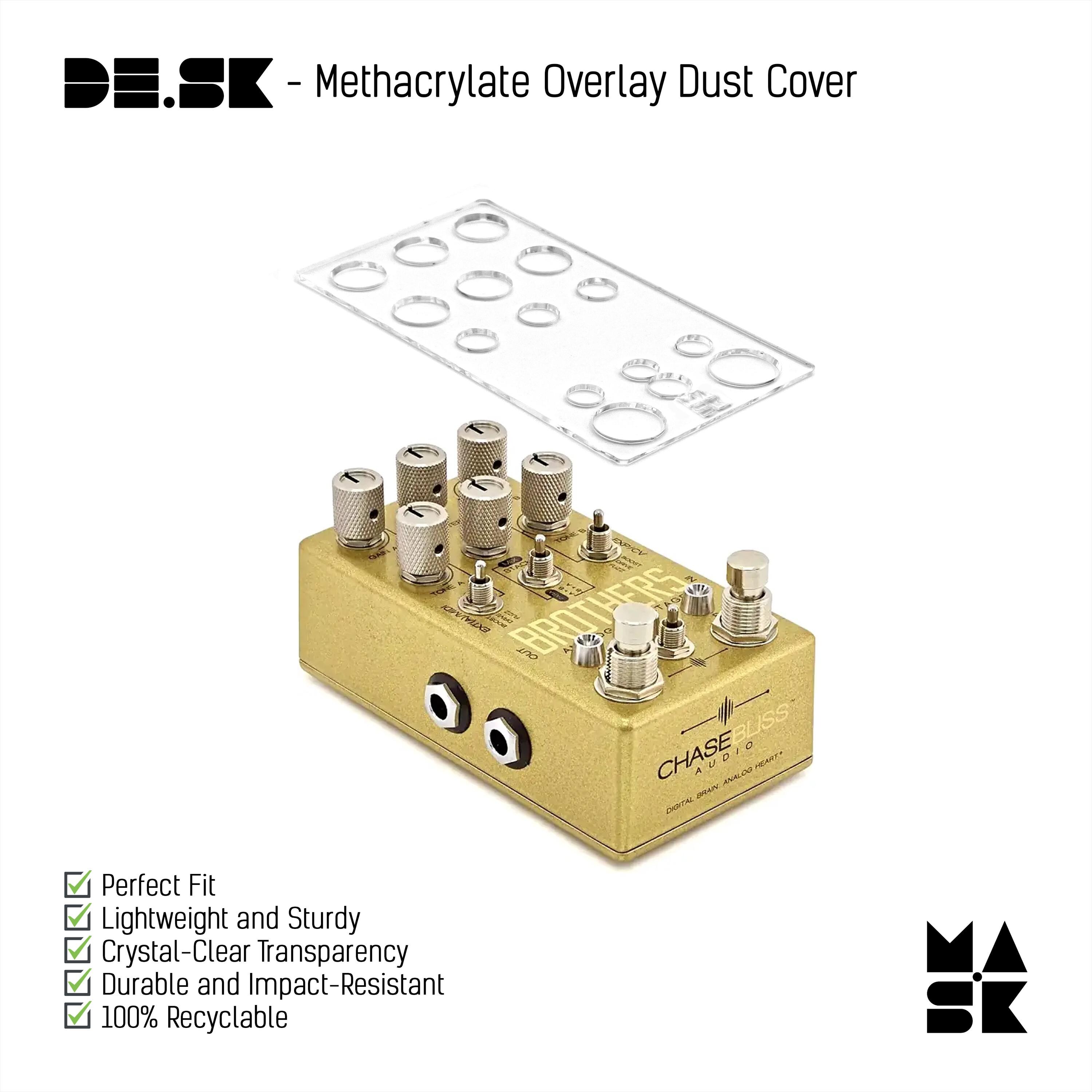 Chase Bliss Brothers AM Dust Cover – Custom Protective Overlay for