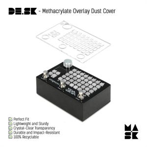 Sturdy Protective Overlay Dust Cover for Empress ZOIA Effects Pedal