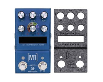 Walrus Audio MAKO Series MKII: M1 High-Fidelity Modulation Machine Dust Cover – Custom Protective Overlay for Effects Pedals