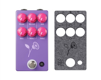 JHS Violet Dust Cover – Custom Protective Overlay for Effects Pedals