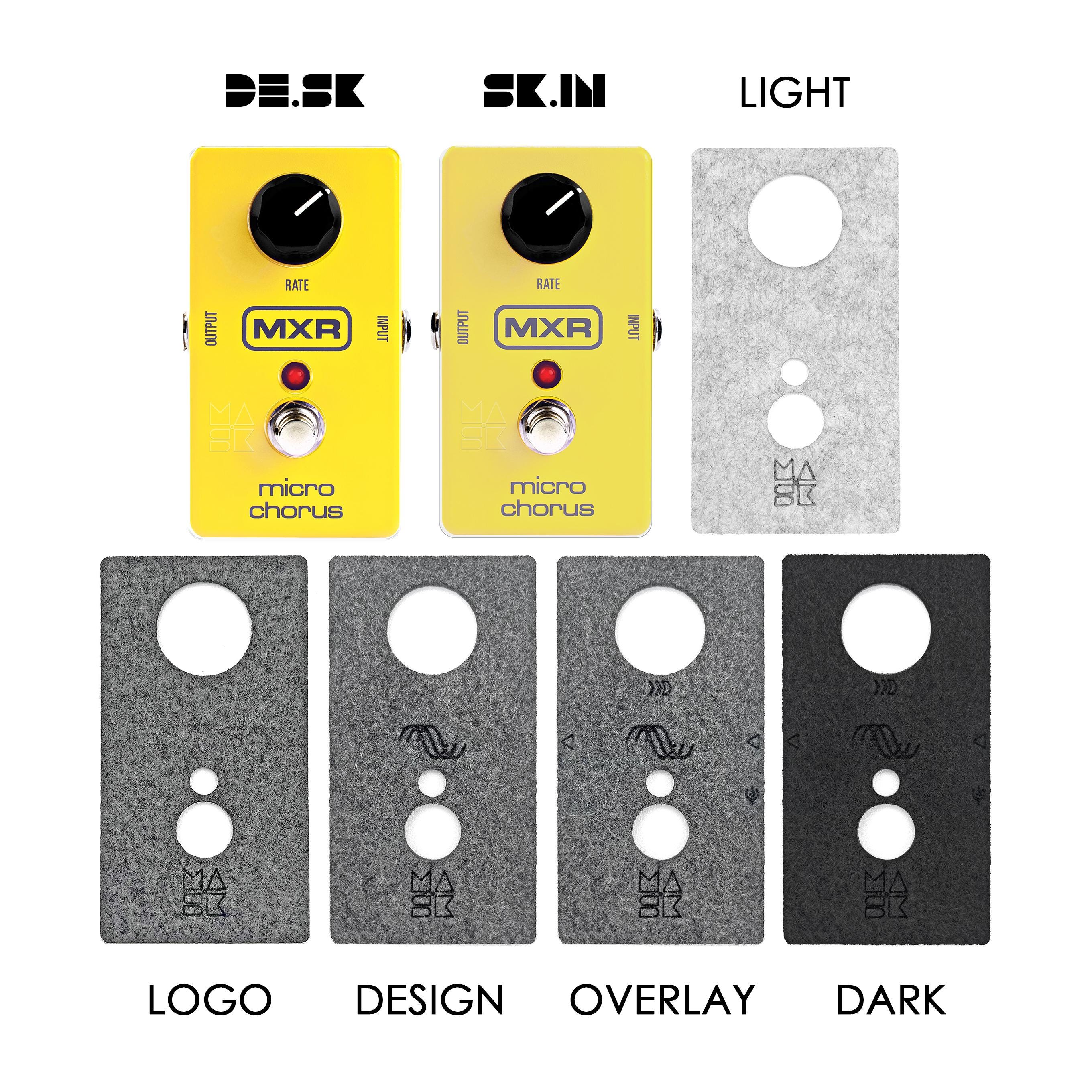 MXR Micro Amp, Micro Chorus, Wylde Audio Phase, Phase 90, EVH Dust