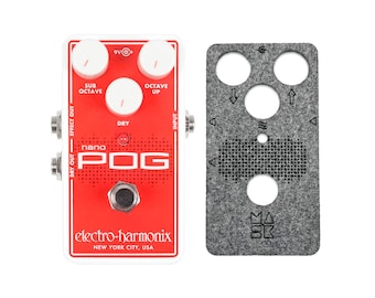 Electro Harmonix Nano Pog Dust Cover – Custom Protective Overlay for Effects Pedals
