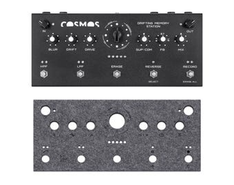 Soma Labs Cosmos Dust Cover – Custom Protective Overlay for Effects Pedals