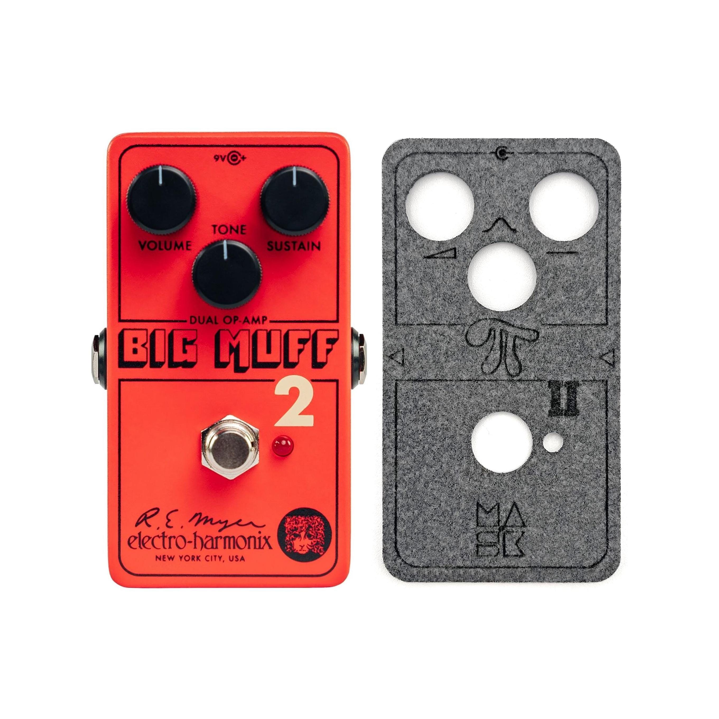 Electro Harmonix Big Muff Pi 2 Dust Cover - Custom Protective Felt