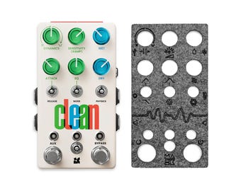 Chase Bliss Clean Dust Cover – Custom Protective Overlay for Effects Pedals
