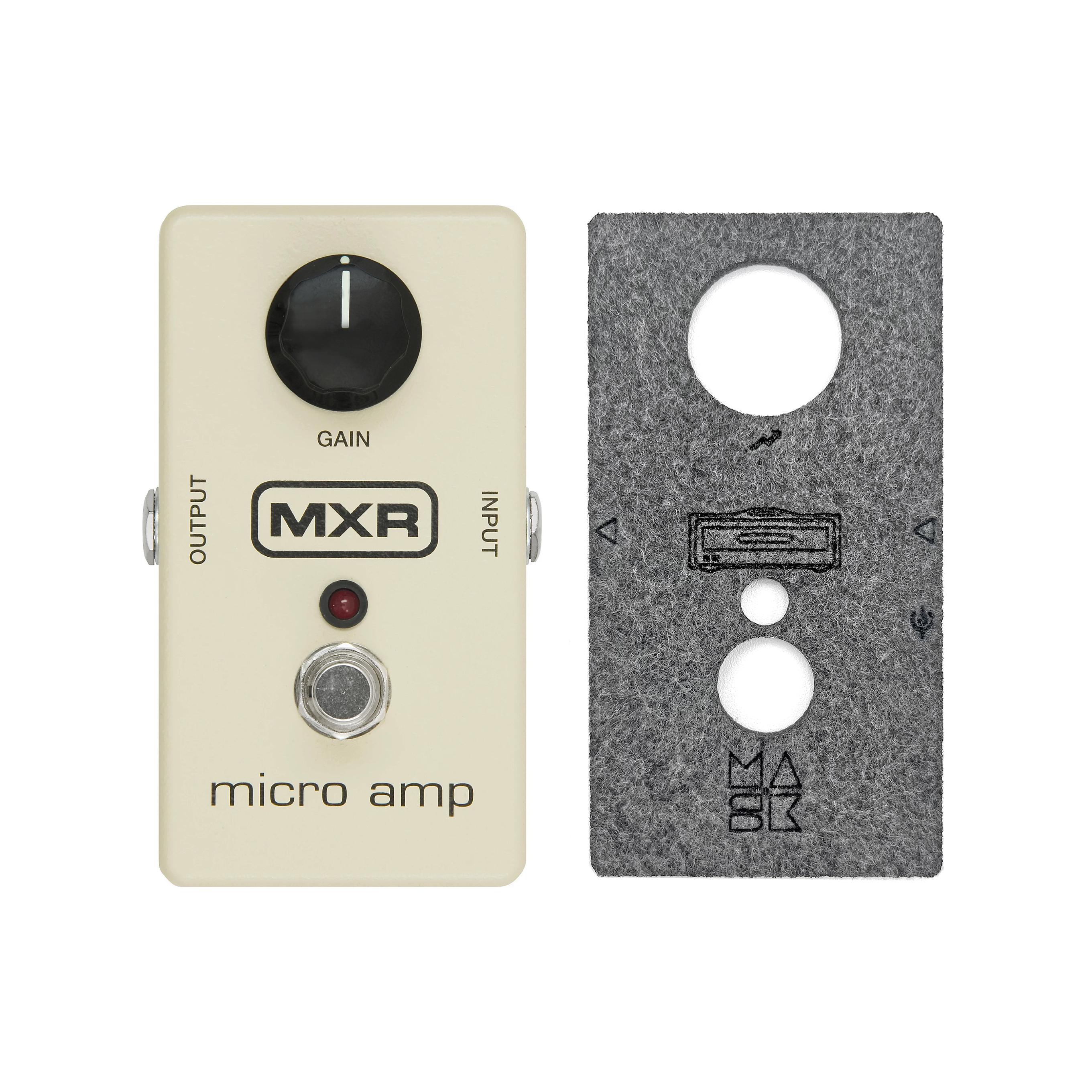 MXR Micro Amp, Micro Chorus, Wylde Audio Phase, Phase 90, EVH Dust