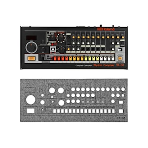 Roland Boutique TR-08 Rhythm Composer - Protective Dust Cover for Synthesizers & MIDI Controllers