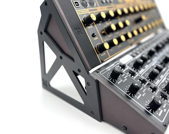 Behringer Synth Spacers – 3D Printed PLA+ Adapters for 70HP and 80HP Modules | Stack & Align Semi-Modular Stands + Screws Included