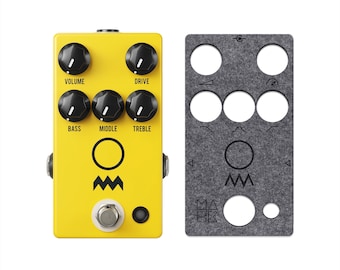 JHS Charlie Brown / Angry Charlie Dust Cover – Custom Protective Overlay for Effects Pedals
