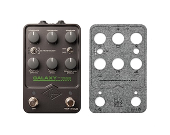 Universal Audio UAFX Galaxy '74 Tape Echo Reverb Dust Cover – Custom Protective Overlay for Effects Pedals