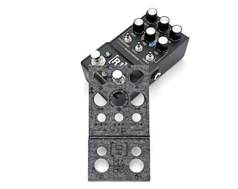 Walrus Audio MAKO Series: R1 High-Fidelity Stereo Reverb Dust Cover – Custom Protective Overlay for Effects Pedals
