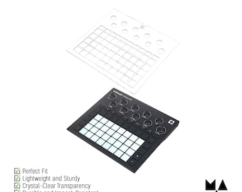 Sturdy Protective Overlay Dust Cover for Novation Circuit Tracks / Rhythm
