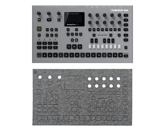 Elektron Analog Four MKII Dust Cover - Protective Overlay for Synthesizers & MIDI Controllers