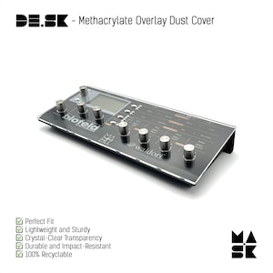 Sturdy Protective Overlay Dust Cover for Waldorf Blofeld Synthesizer