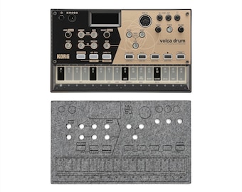 Korg Volca Drum Dust Cover - Protective Music Accessories for Synthesizers & MIDI Controllers