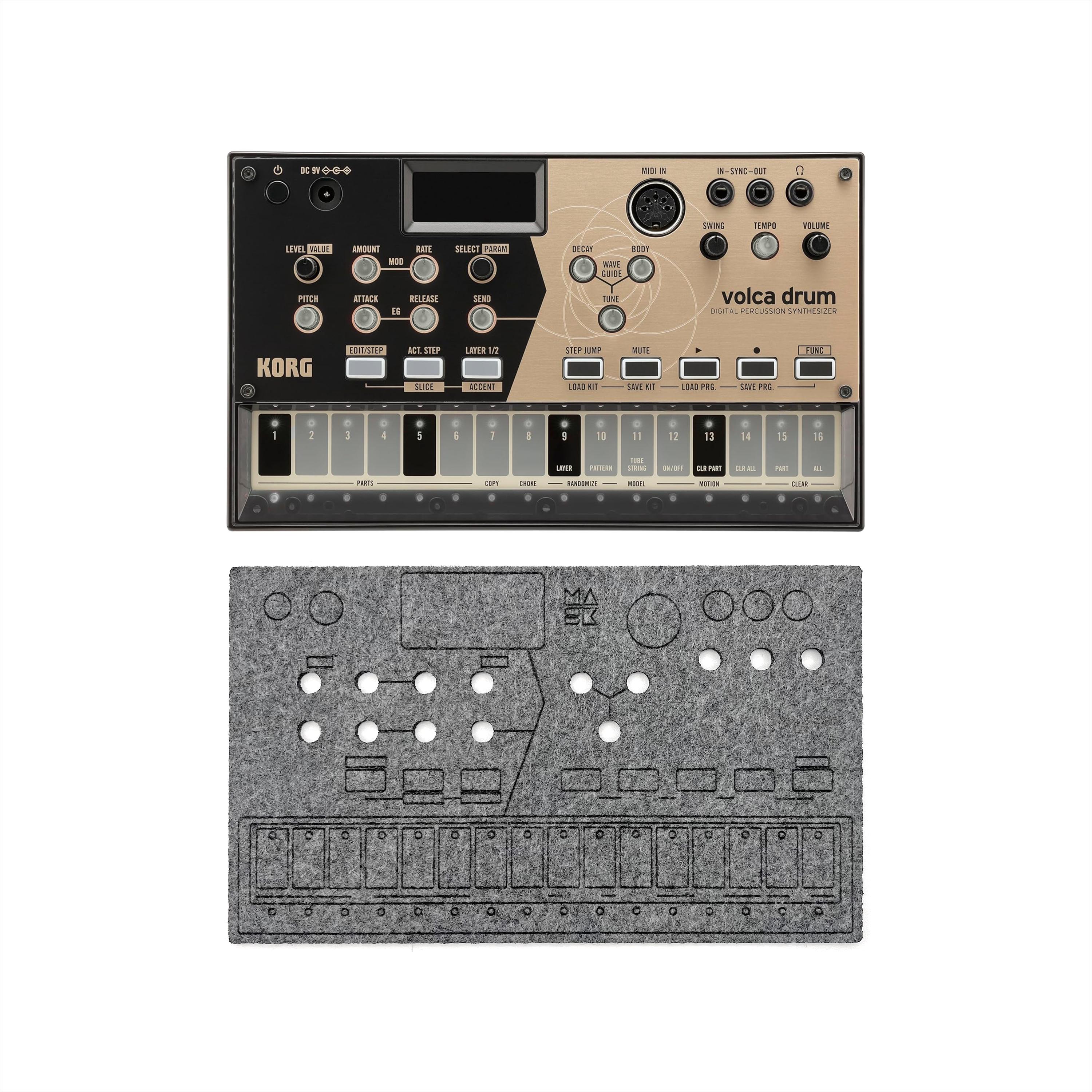 Korg Volca Drum Dust Cover - Protective Music Accessories for