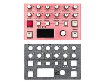 Endorphin.es Evil Pet Dust Cover – Custom Protective Overlay for Effects Pedals