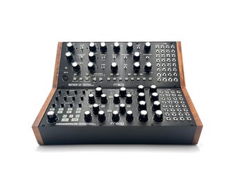 Moog 2-tier Solid Wood Rack Stand for Semi-modular Synths - Fits