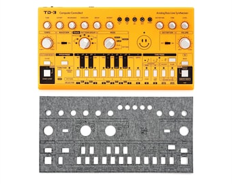 Behringer TD-3 Dust Cover – Custom Protective Cover for Synthesizers & MIDI Controllers