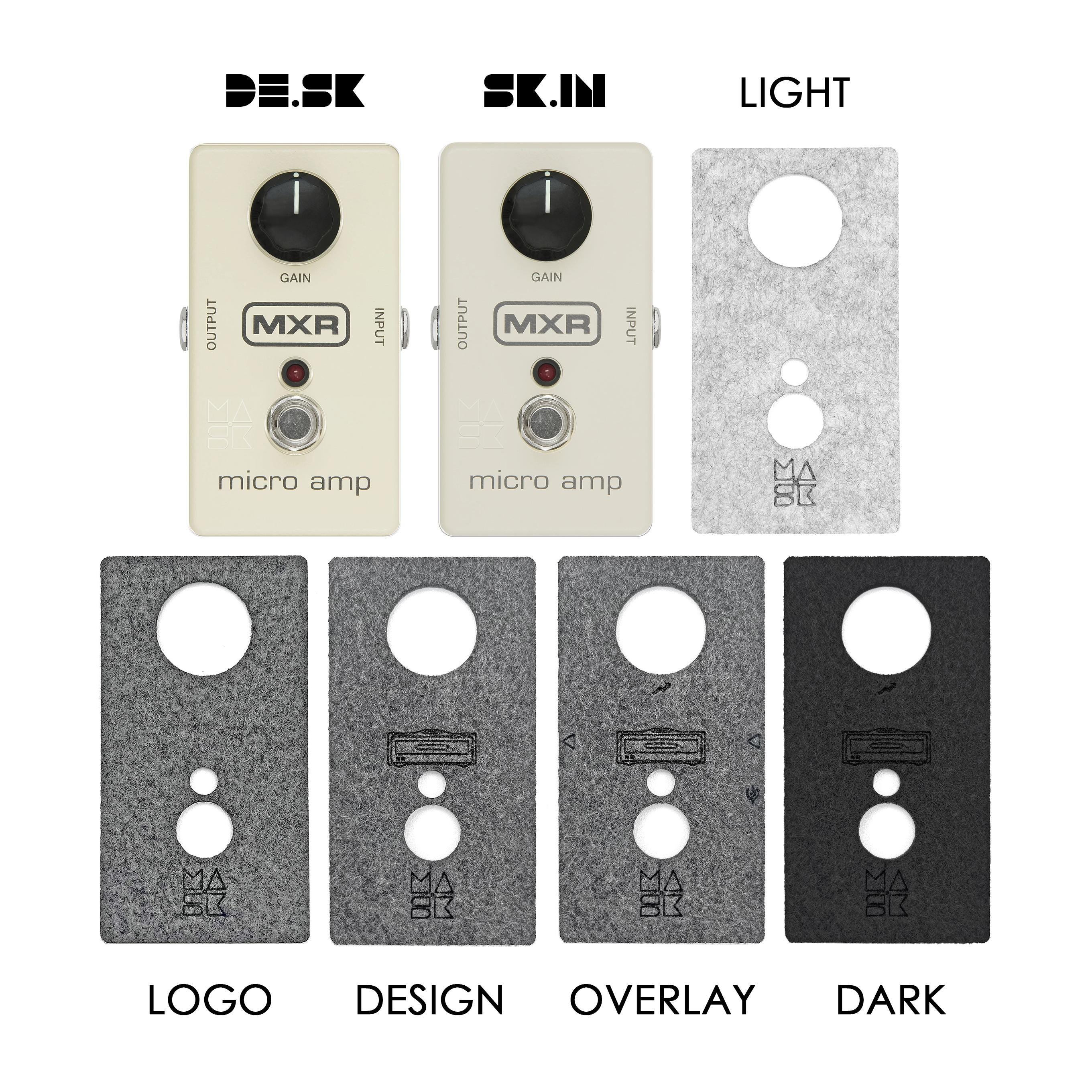 MXR Micro Amp, Micro Chorus, Wylde Audio Phase, Phase 90, EVH Dust