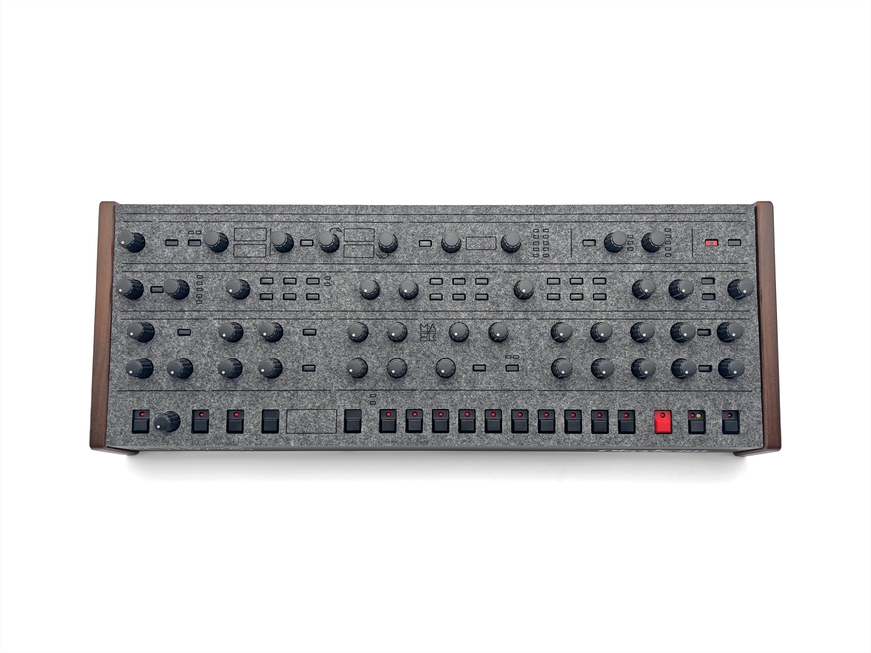 Oberheim OB-6 Desktop Synth Module Dust Cover - Protective Overlay