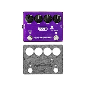 MXR M225 Sub Machine Fuzz Dust Cover – Custom Protective Overlay for Effects Pedals