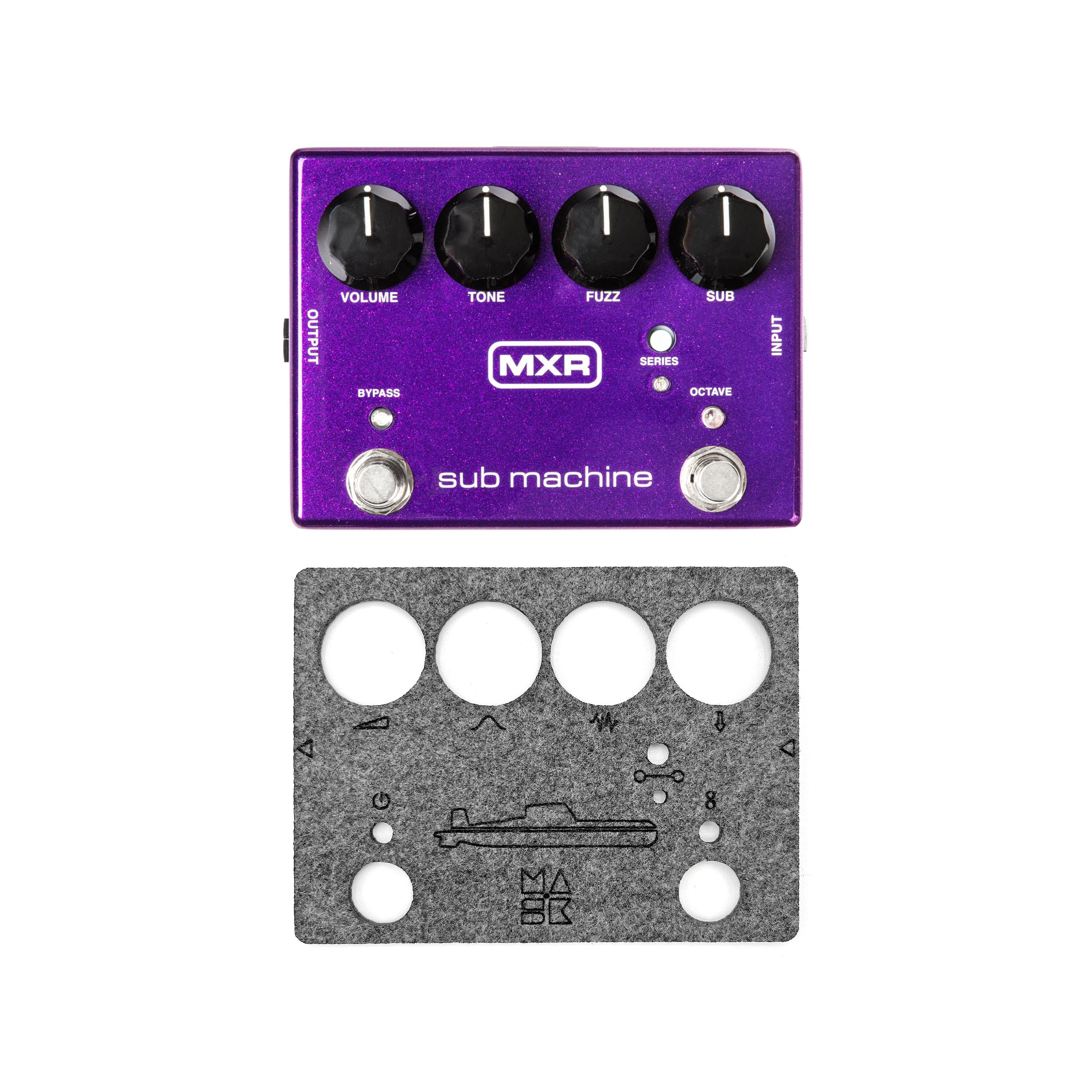 MXR M225 Sub Machine Fuzz Dust Cover – Custom Protective Overlay 