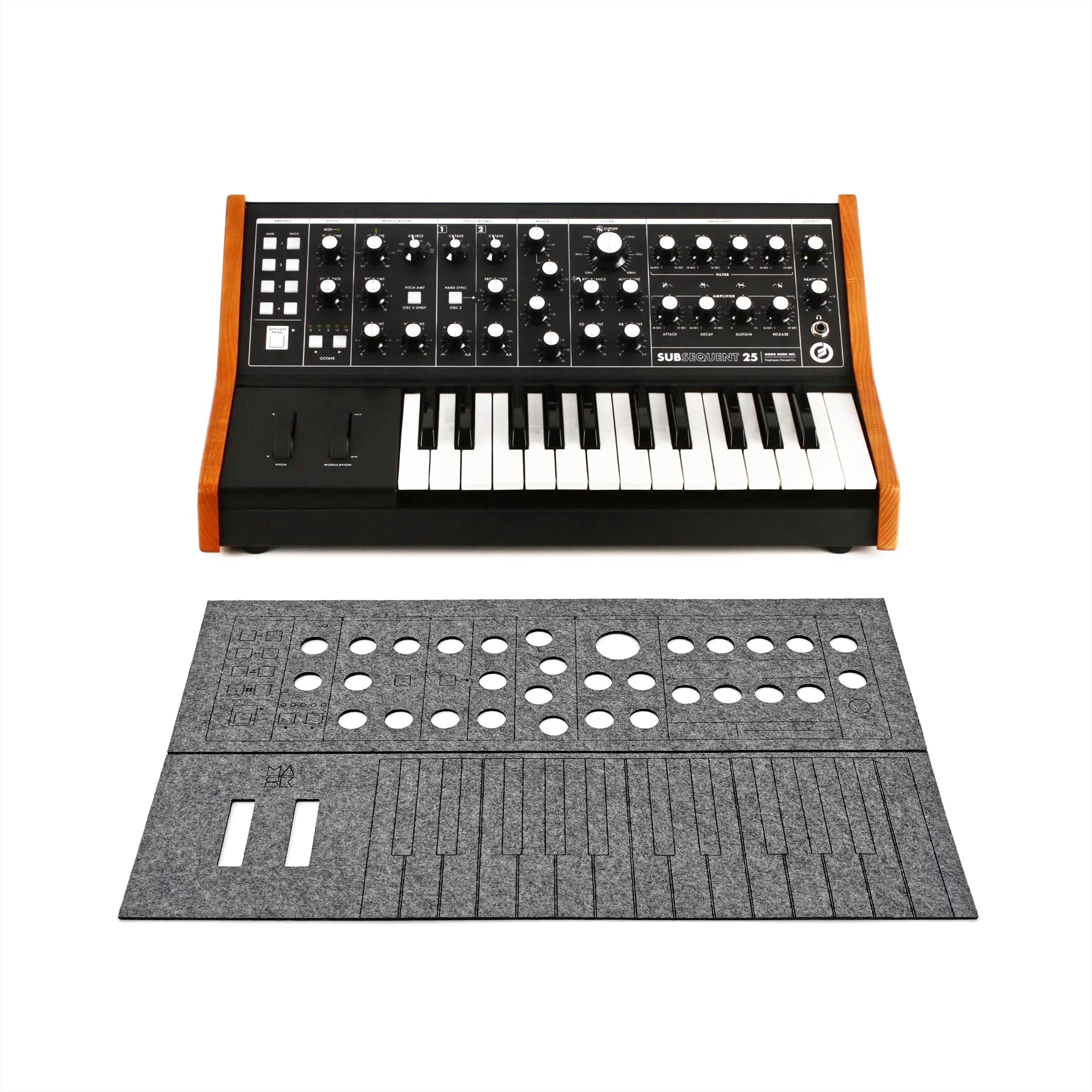 Moog Subsequent 25 Dust Cover - Protective Music Accessories for