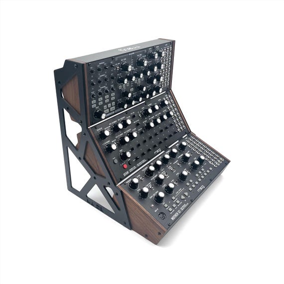 Moog 3-tier 3D Printed Rack Stand for Semi-modular Synths - Ideal