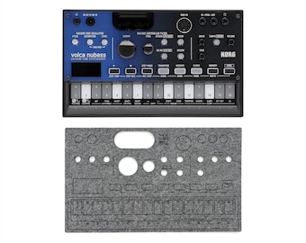 Korg Volca Nubass Dust Cover - Protective Music Accessories for Synthesizers & MIDI Controllers