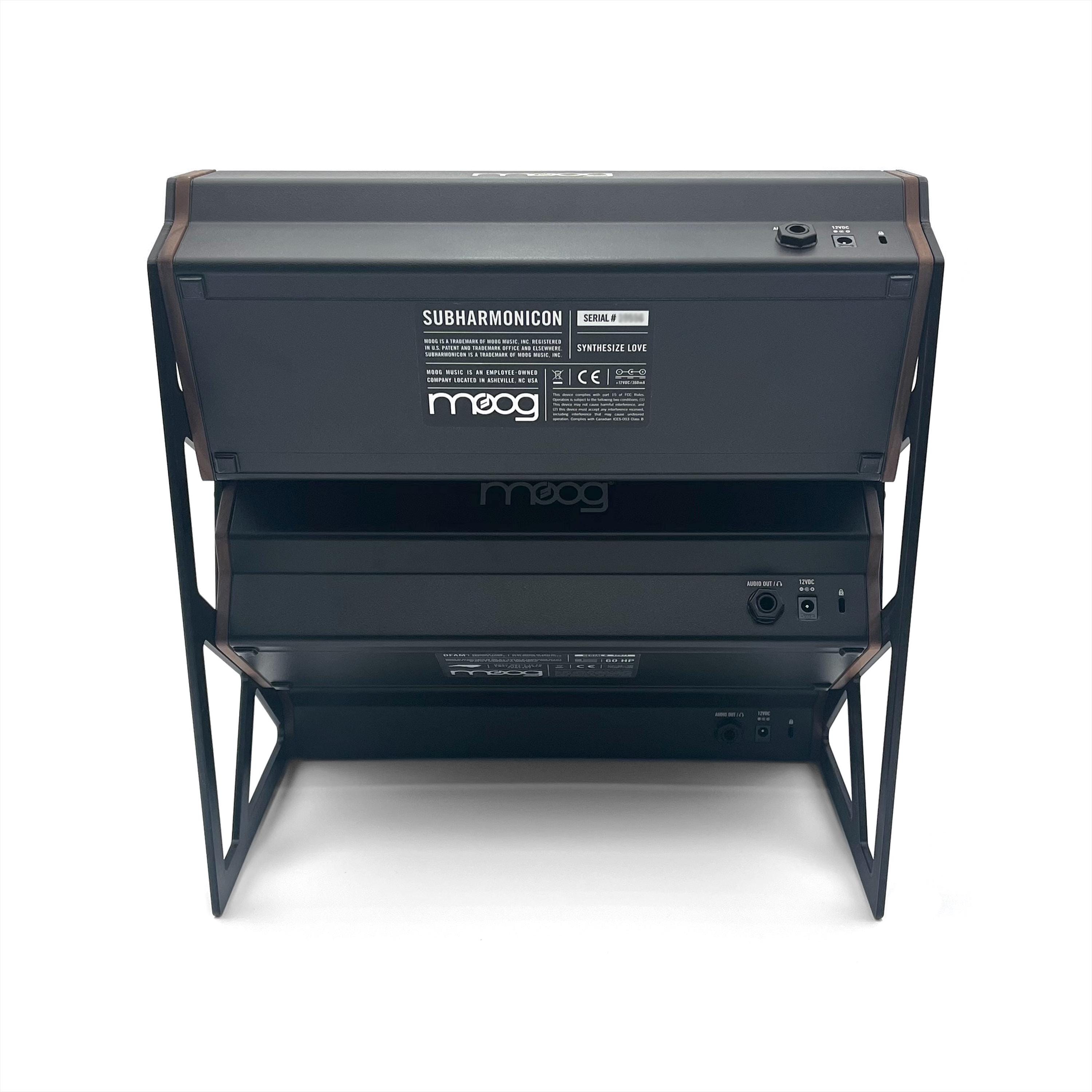 Moog セミモジュラーシンセ用純正ラック Moog 3段式3Dプリント製ラックスタンド（セミモジュラーシンセ用
