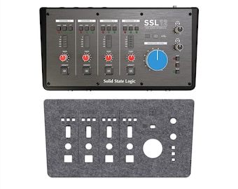 Solid State Logic SSL 12 Dust Cover - Protective Music Accessories for Synthesizers & Interfaces