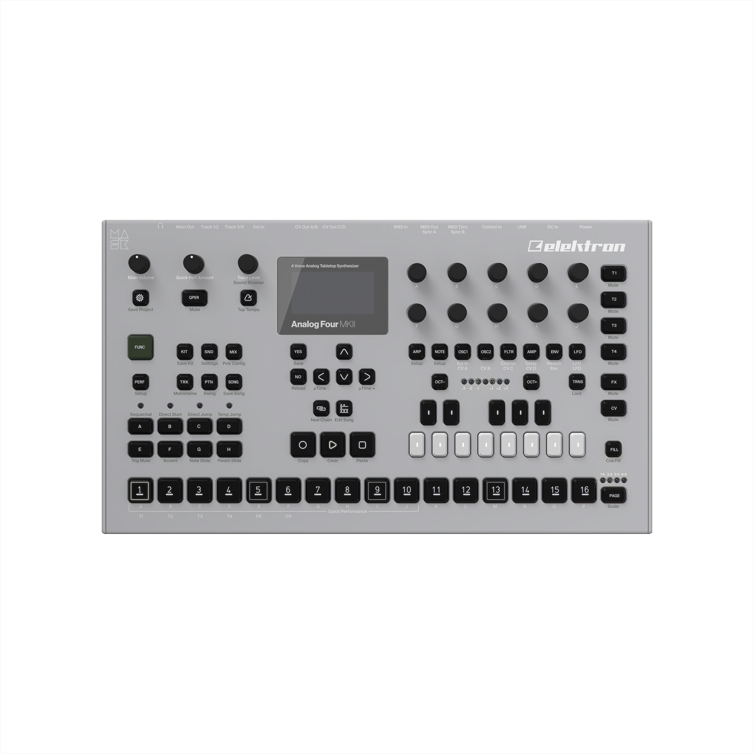Elektron Analog Four MKII 純正カバー付き Elektron Analog Four MKII 純正カバー付き