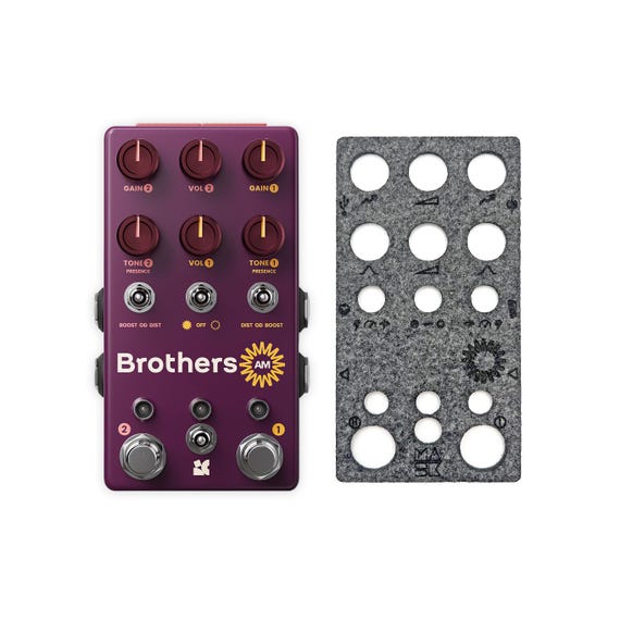 Chase Bliss Brothers AM Dust Cover – Custom Protective Overlay for