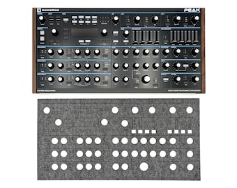 Novation Peak - Skyddande dammskydd för syntar och MIDI-kontroller
