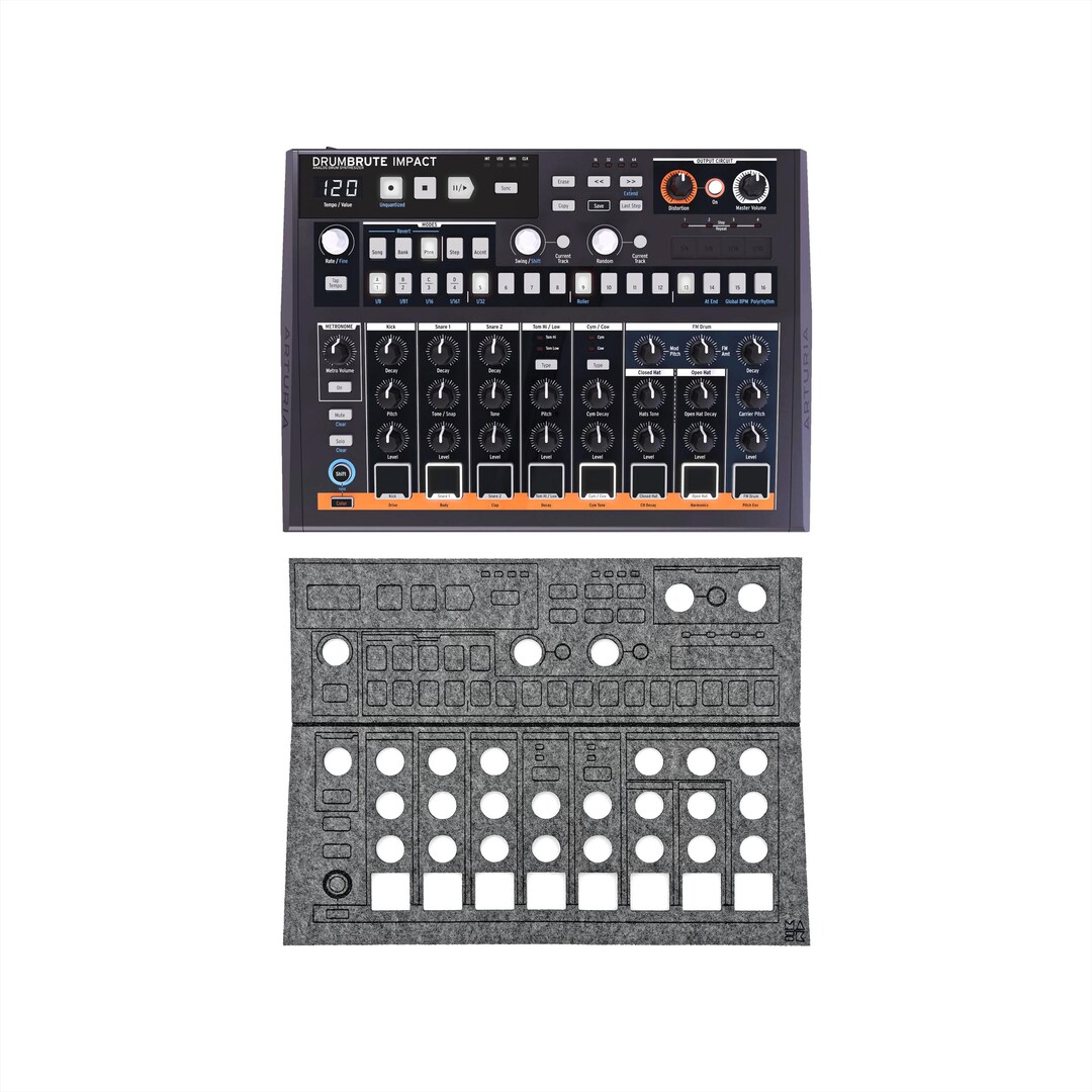 Arturia Drumbrute Impact - Protective Dust Cover for Synthesizers