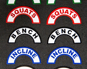 Power Rack / Squat rack position markers magnets