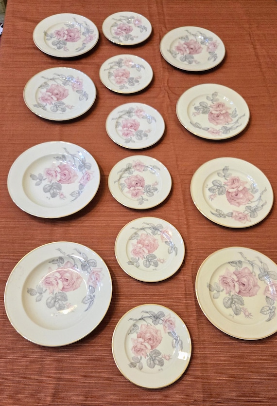 廃盤品】ドイツ製 フッチェンロイター「伝説の世界」絵皿 飾り皿 4枚