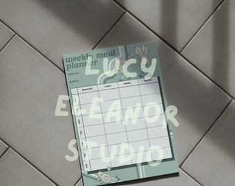 Weekly Meal Planner | Printable Meal Planning Template for Moms ...