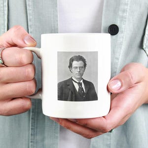 Gustav Mahler Coffee Mug | Gift for Classical Music Fan | Music Lover | Composer Mug