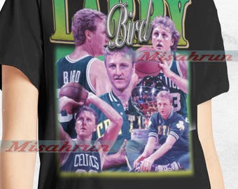Camiseta deportiva con gráfico de Larry Bird, edición limitada, diseño superventas, regalo para adultos y jóvenes, unisex, retro, clásica, manga larga, corta, vintage