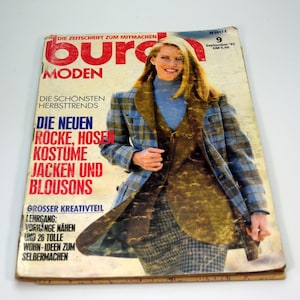 Vintage Burda Moden Magazine September 1992: Sewing Patterns