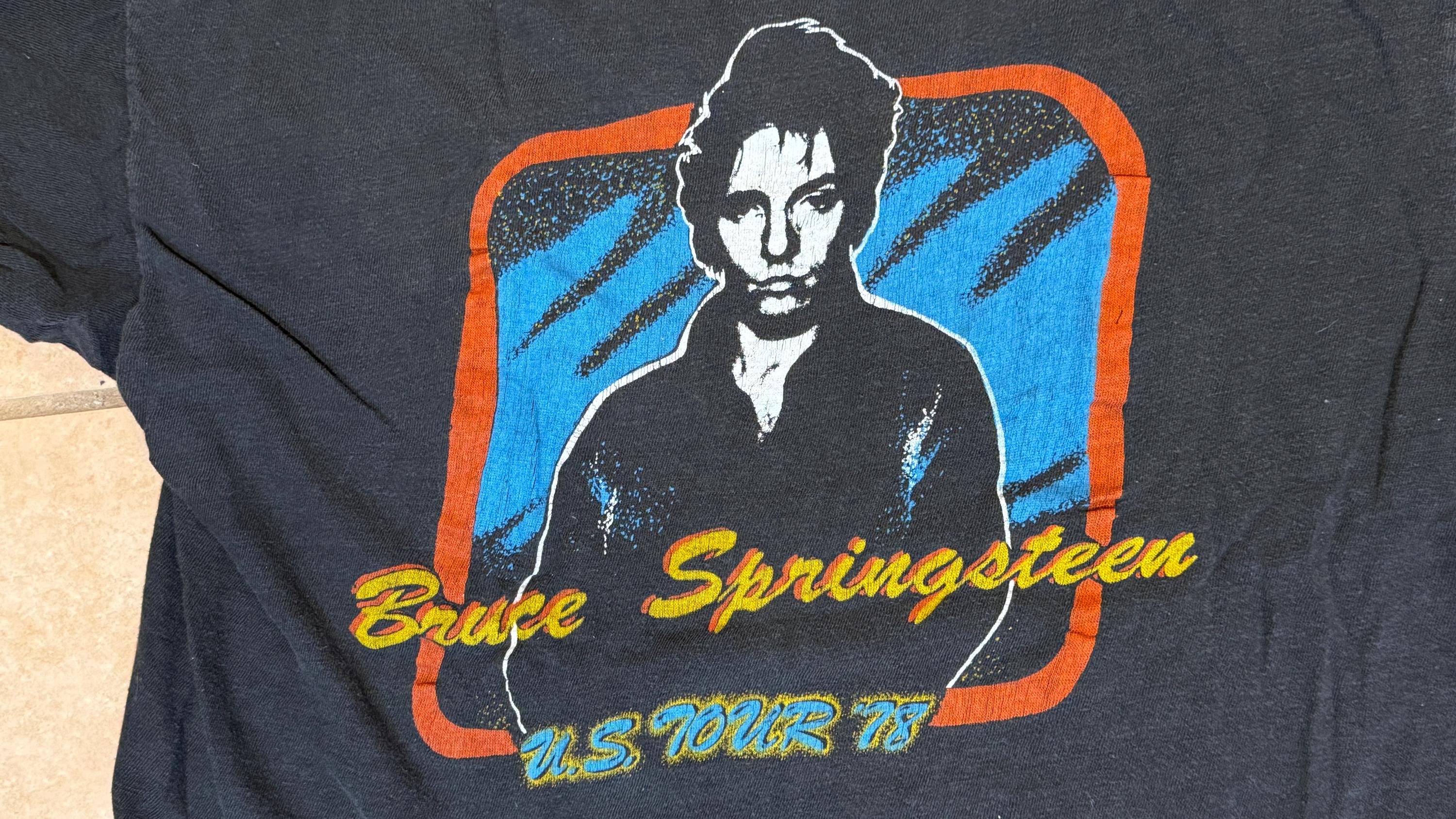 Bruce Springsteen 1995年ツアーTシャツ L希少ヴィンテージ Vintage Original BRUCE SPRINGSTEEN 1978 US Tour T-shirt - Etsy