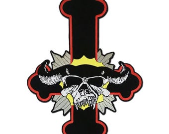 LUCIFUGE 12" Embroidered Back Patch