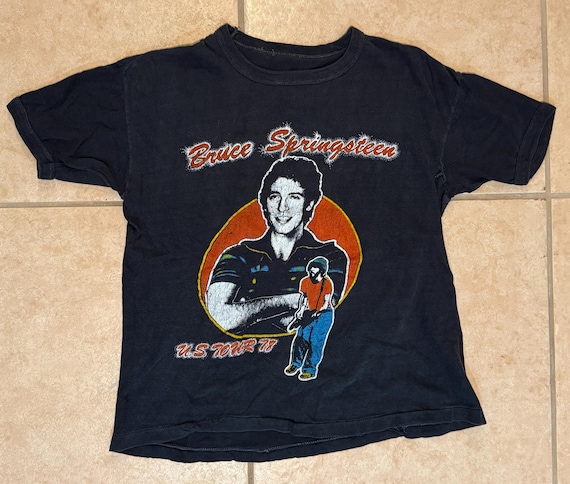 Bruce Springsteen 1995年ツアーTシャツ L希少ヴィンテージ Vintage Original BRUCE SPRINGSTEEN 1978 US Tour T-shirt - Etsy