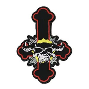 LUCIFUGE 4&quot; Embroidered Iron On Patch