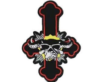 LUCIFUGE 4" Embroidered Iron On Patch