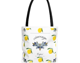 Lemon cotton bag