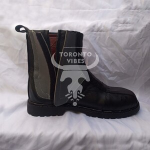 Handmade Leather Mandalorian Cosplay Boots, Custom Star Wars Shoes image 9