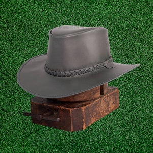 Customized Cowboy Hat Western Style Genuine Leather Hats for Men and Women Handmade Mothers and Fathers Birthday Gift